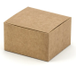 Preview: Schachteln aus Kraftpapier 6 x 5,5 x 3,5 cm - 10 Stück - PartyDeo